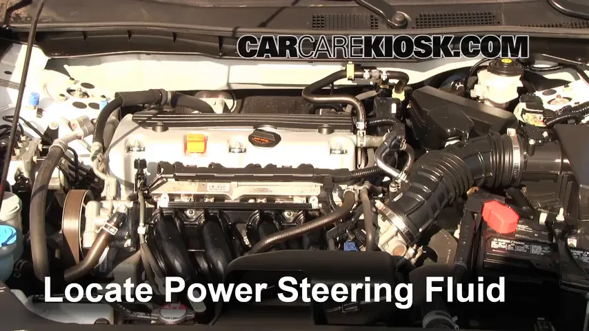 2011 Honda Accord LX 2.4L 4 Cyl. Power Steering Fluid